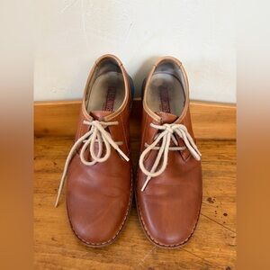 Pikolinos Men's Brown/Tan Leather Shoes